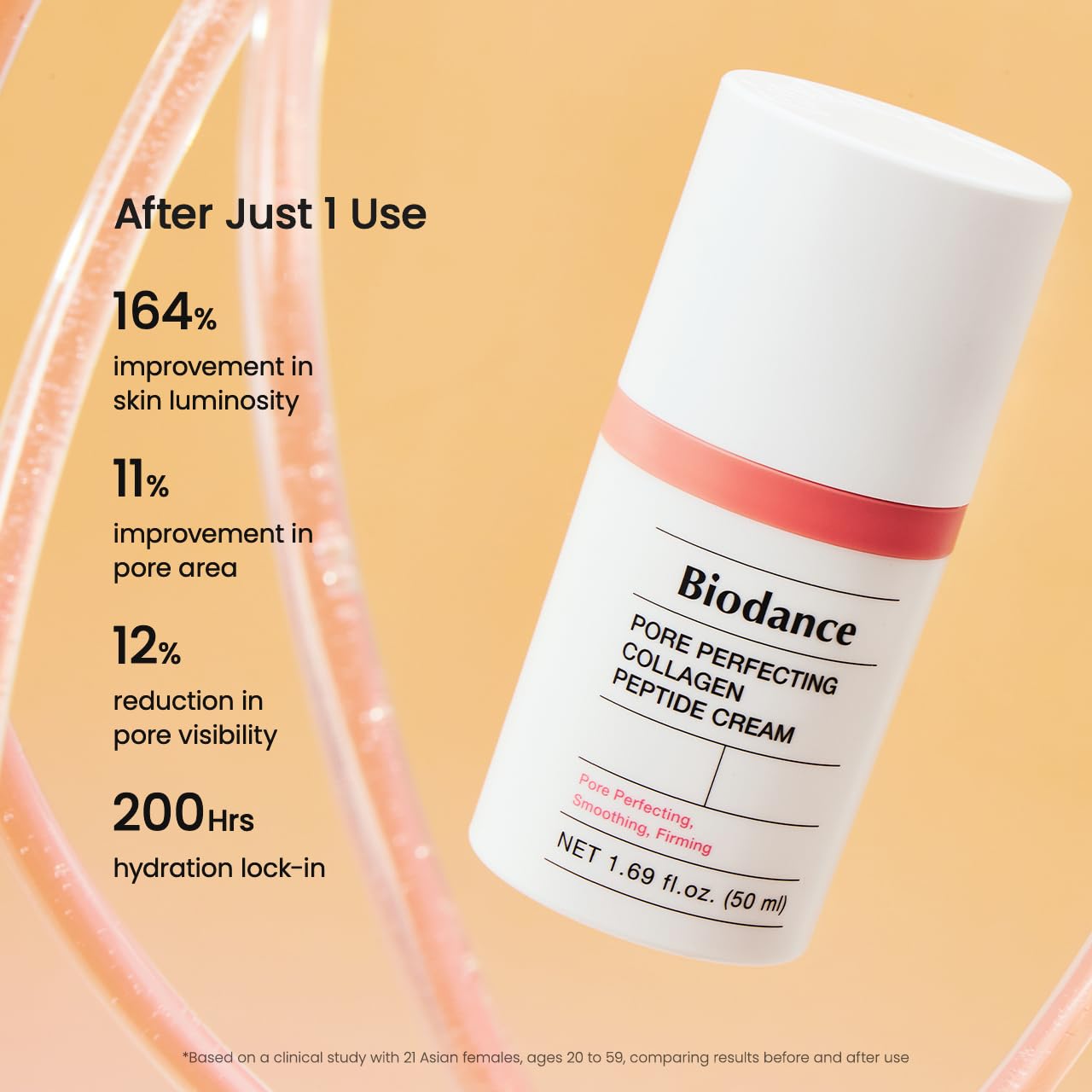 BIODANCE Pore Perfecting Collagen Peptide Cream, Hydrating, Plumping, Pore Care, Firming Facial Moisturizer, Korean Skin Care, Self Care Gifts Beauty and Personal Care BIODANCE