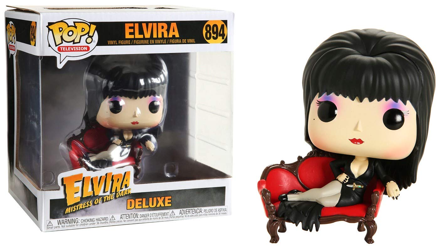 Funko Pop! Deluxe: Elvira Mistress of The Dark - Elvira on Couch (Exclusive)