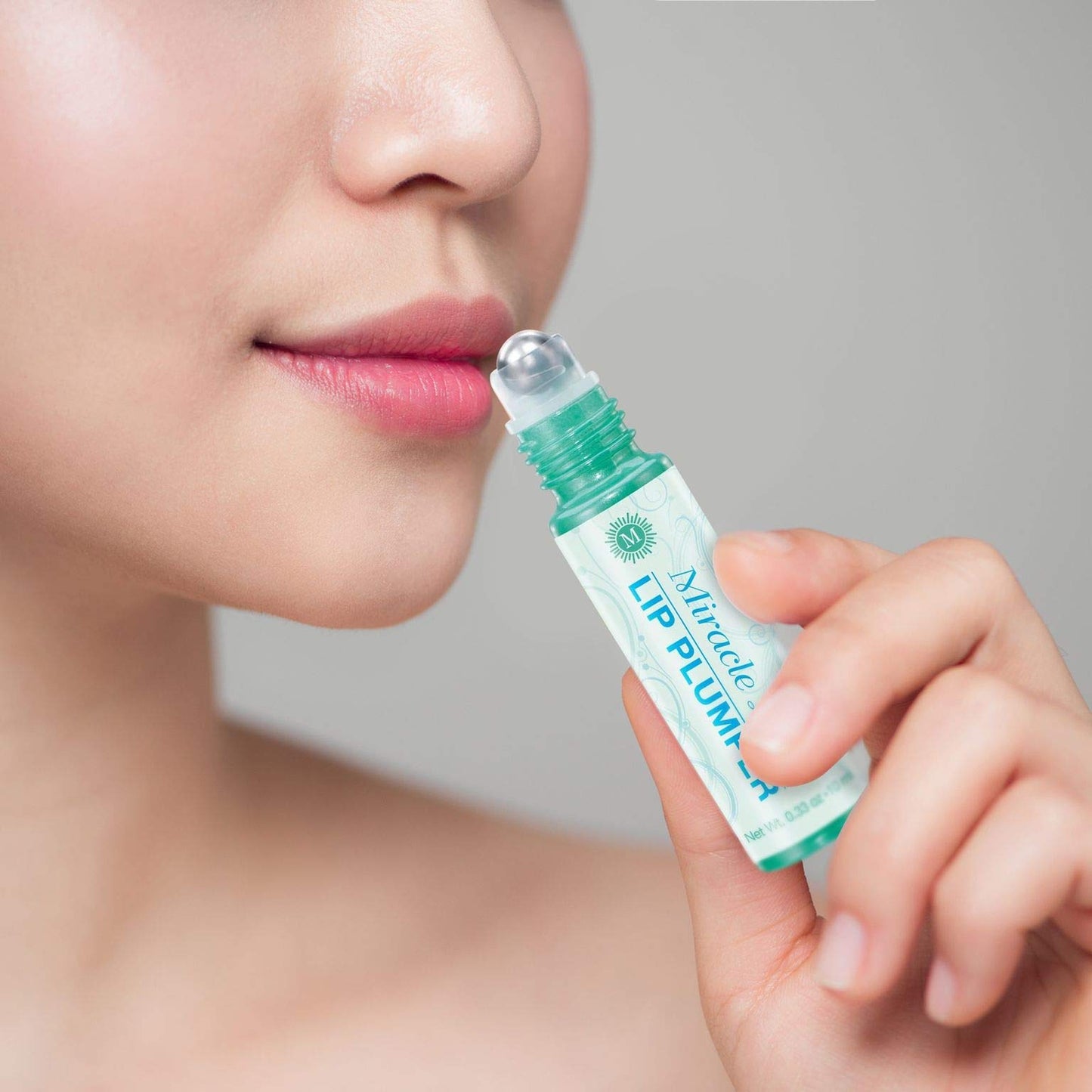Miracle Lips Moisturizing Lip Plumper Serum for Daily Care, 0.33 Oz