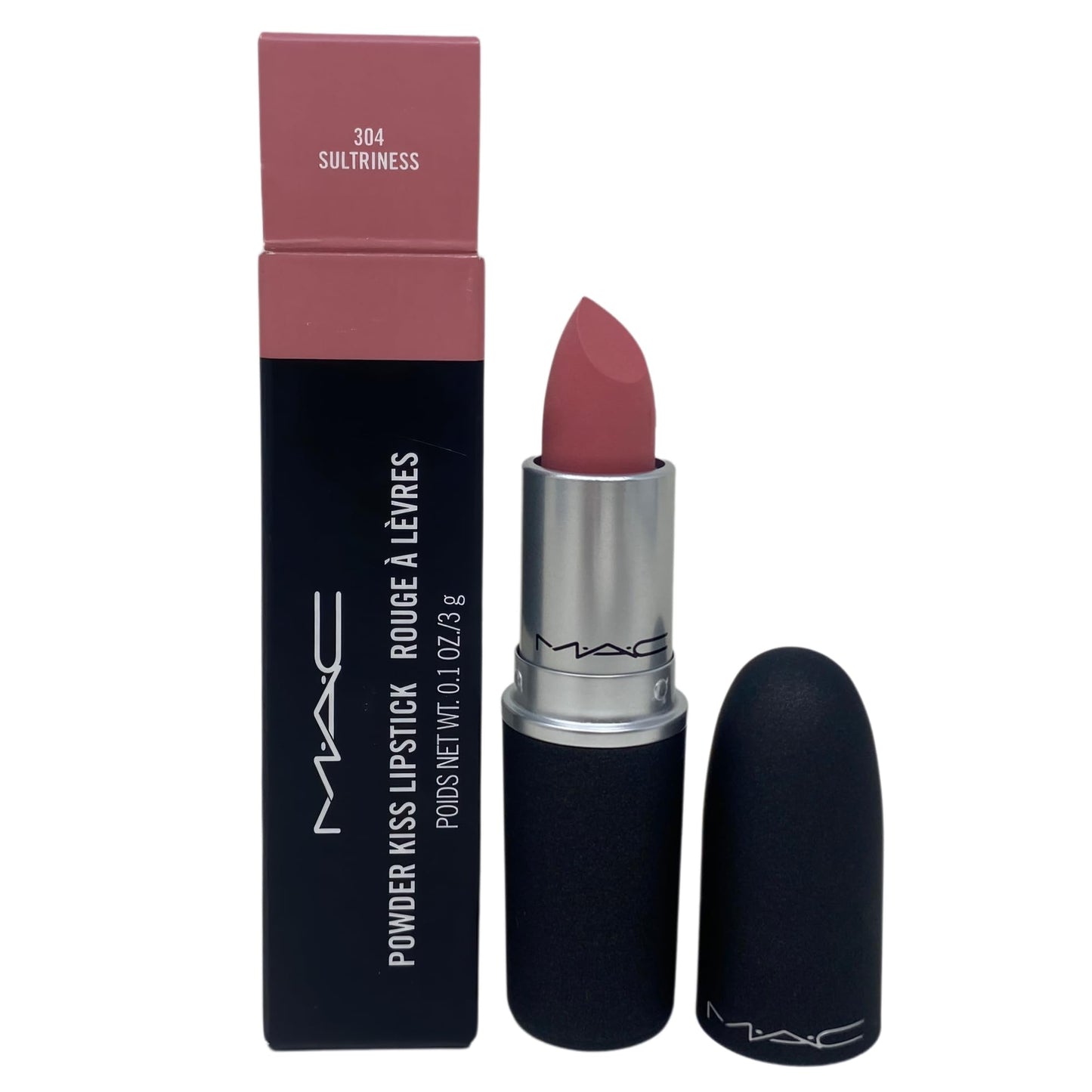 M·A·C Cosmetics Powder Kiss Lipstick - 304 Sultriness (.10 Oz / 3g)