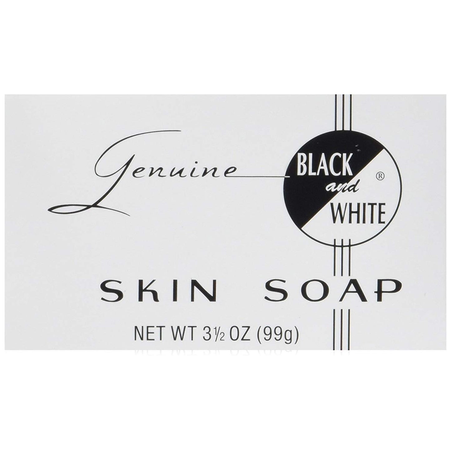 Black & White Skin Soap Bar 3.5 oz (Pack of 6) Beauty & Personal Care Blake & White