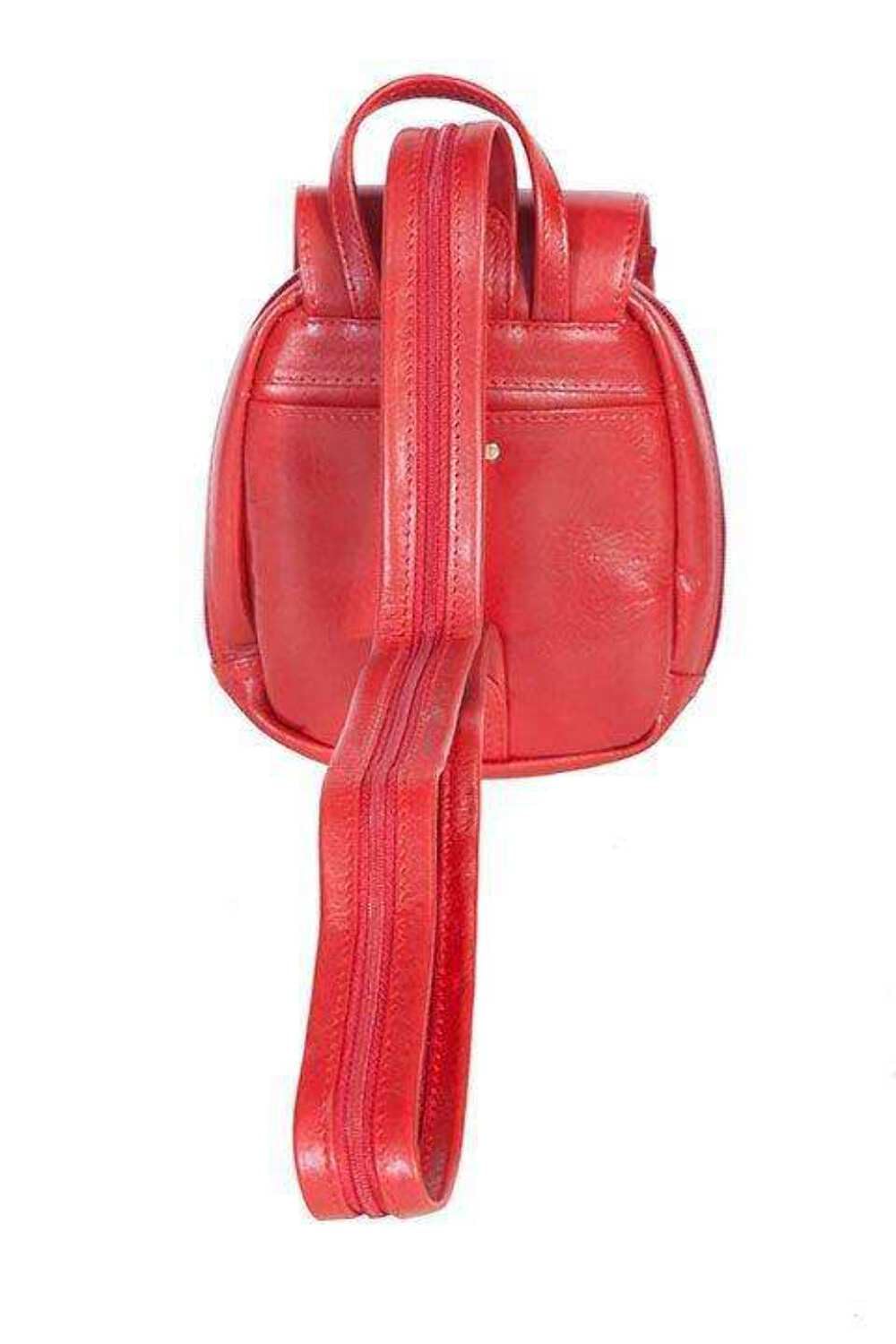 Mini Leather Backpack