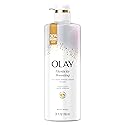 Olay Body Wash for Women, Elasticity Boosting, Collagen Peptide Serum Complex, Renews Moisture, Free of Parabens & Phthalates, Vitamin B3 Lameller
