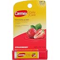 Carmex Click-Stick Moisturizing Lip Balm SPF 15 Strawberry 0.15 oz (Pack of 4)