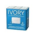 Simply Ivory Bath Bar by Ivory for Unisex - 3 x 3.1 oz Soap
