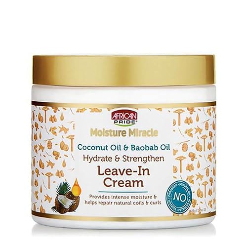 African Pride Moisture Miracle Leave in Cream 15oz