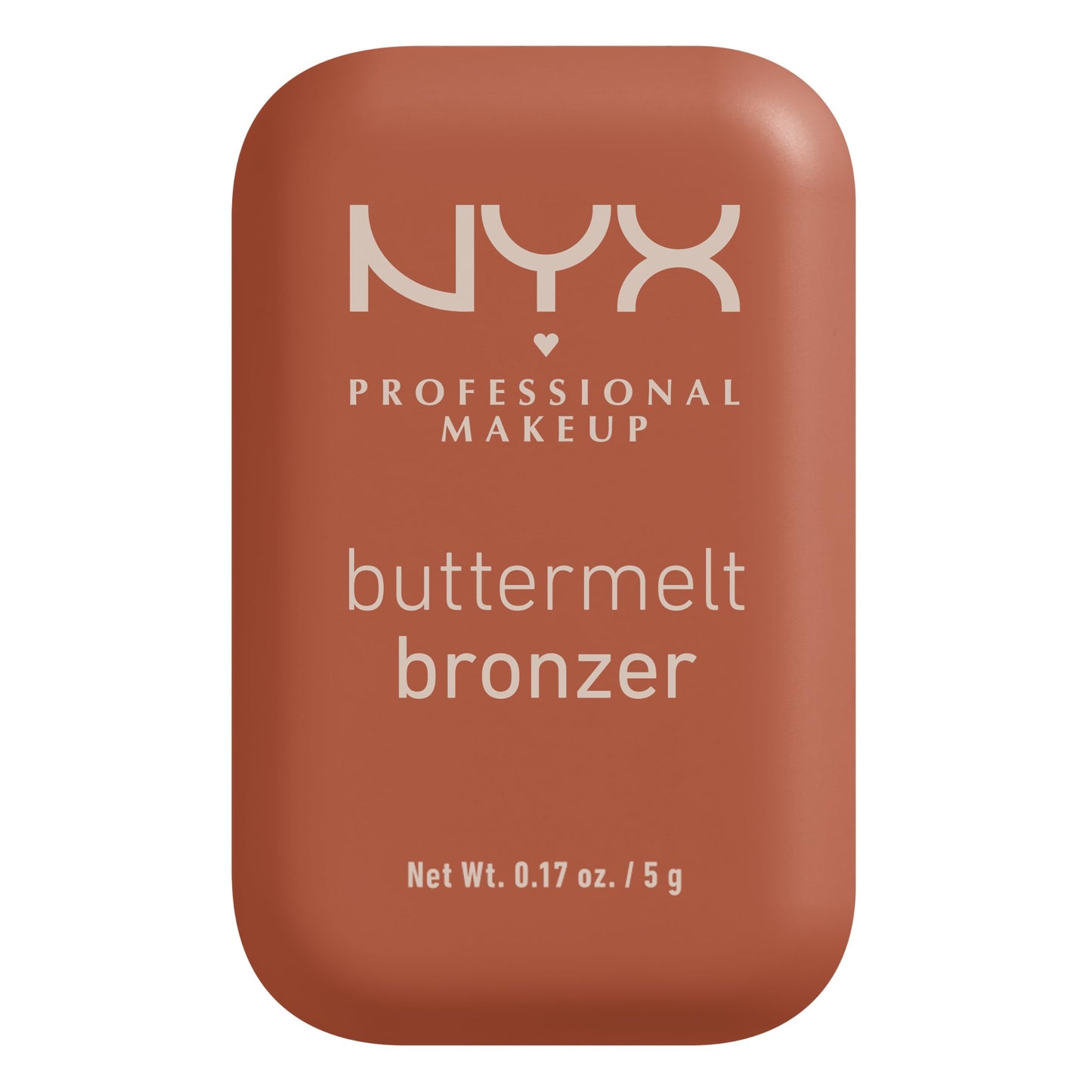 NYX PROFESSIONAL MAKEUP Matte Buttermelt Bronzer, Longwear Face Makeup with Up to 12 Hours of Wear, Vegan Formula - Butta D Down (Deep Rich Warm)