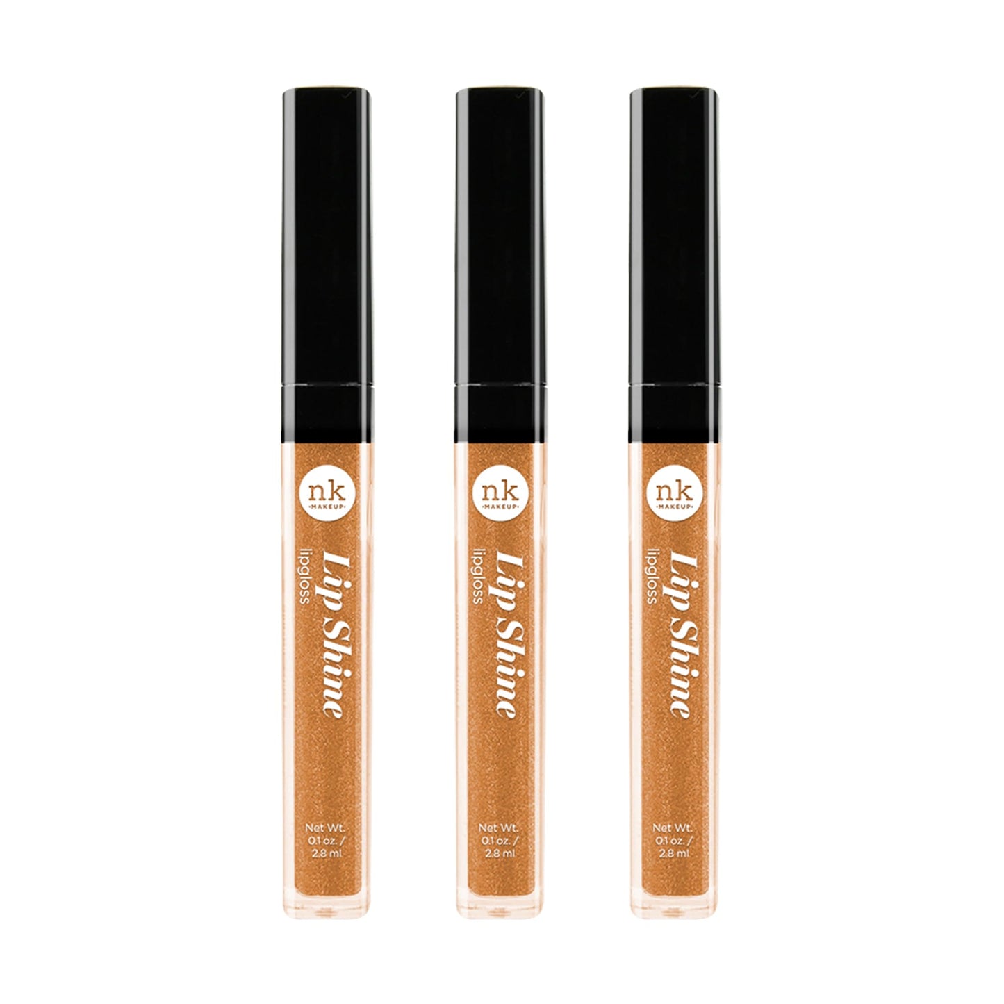 NICKA K NEW YORK Lipshine, Cosmetics, vibrant colors, bright colors, shining lips, lip shine, long lasting (AMZ257)