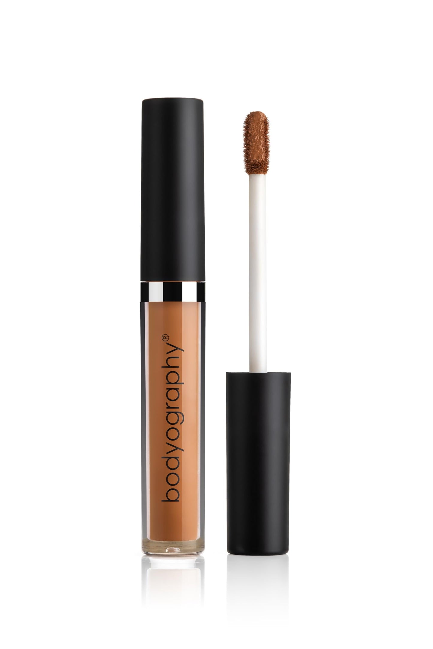 Bodyography Skin Slip Full-Coverage Liquid Concealer | Lightweight, Buildable Formula with 35% Pigment | Infused with Glycerin & Vitamin E