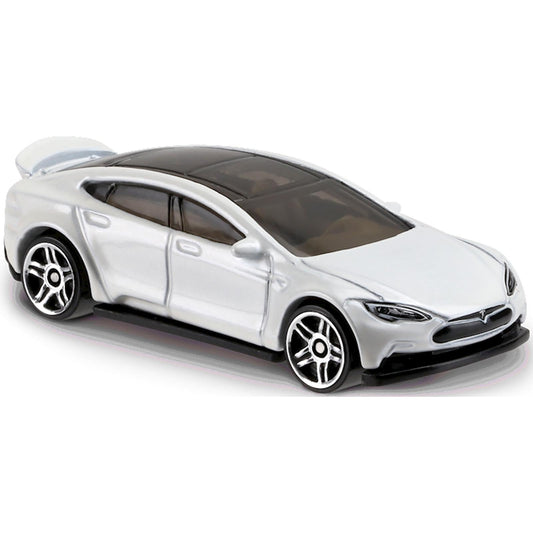 Hot Wheels 2017 Factory Fresh Tesla Model S 175/365, White