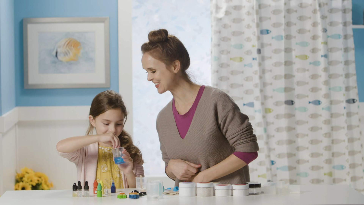 Dan&Darci Soap & Bath Bomb Making Kit for Kids – 3-in-1 DIY Spa Science Kit with Soap, Bath Bomb & Scrub Crafts – Fun STEM Gift for Girls & Boys Ages 6-12, Creative Experiment Toy & Birthday Gift Idea