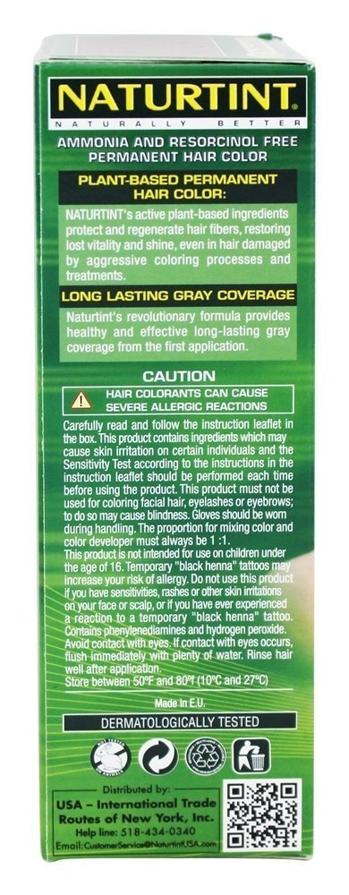 Naturtint, Permanent Hair Color, 6GDark Golden Blonde, 5.28 Florida Ounces. Pack of 1 Box.