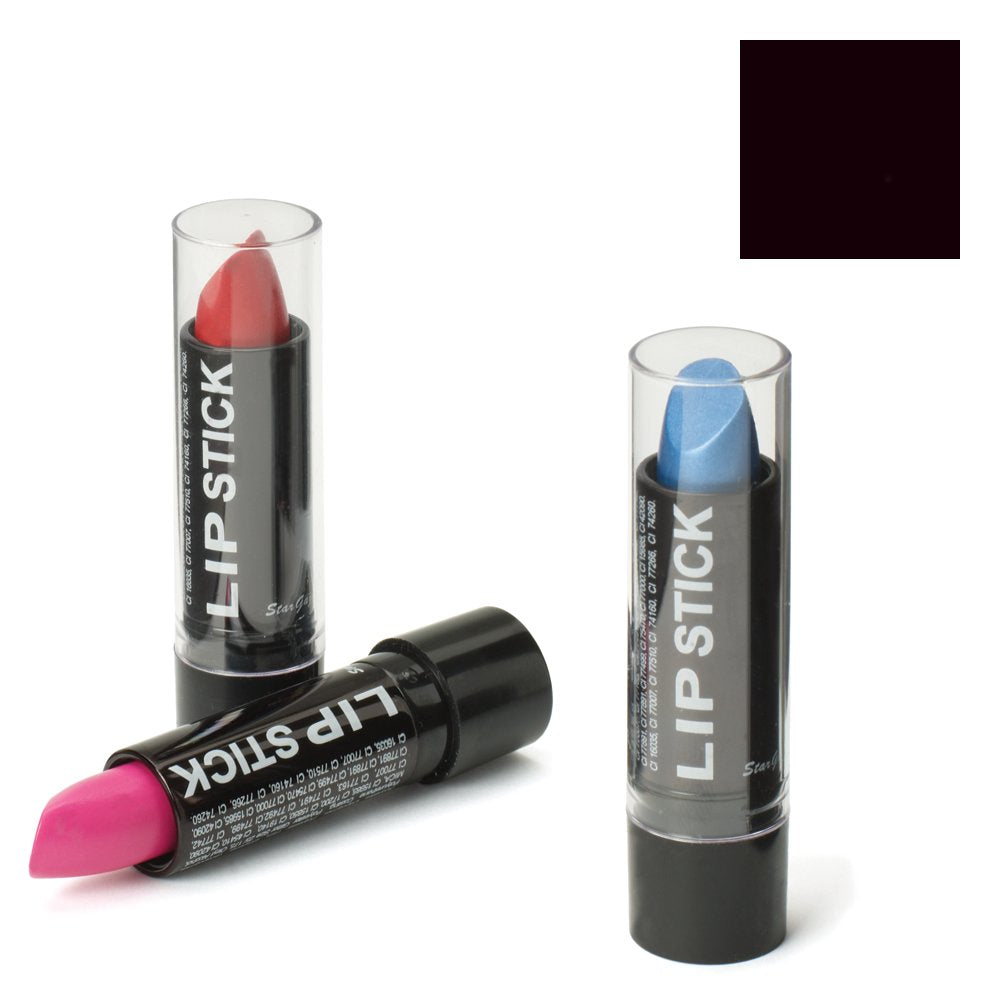 Stargazer Lipstick Black Goth #110 5.2g by Stargazer Enterprises