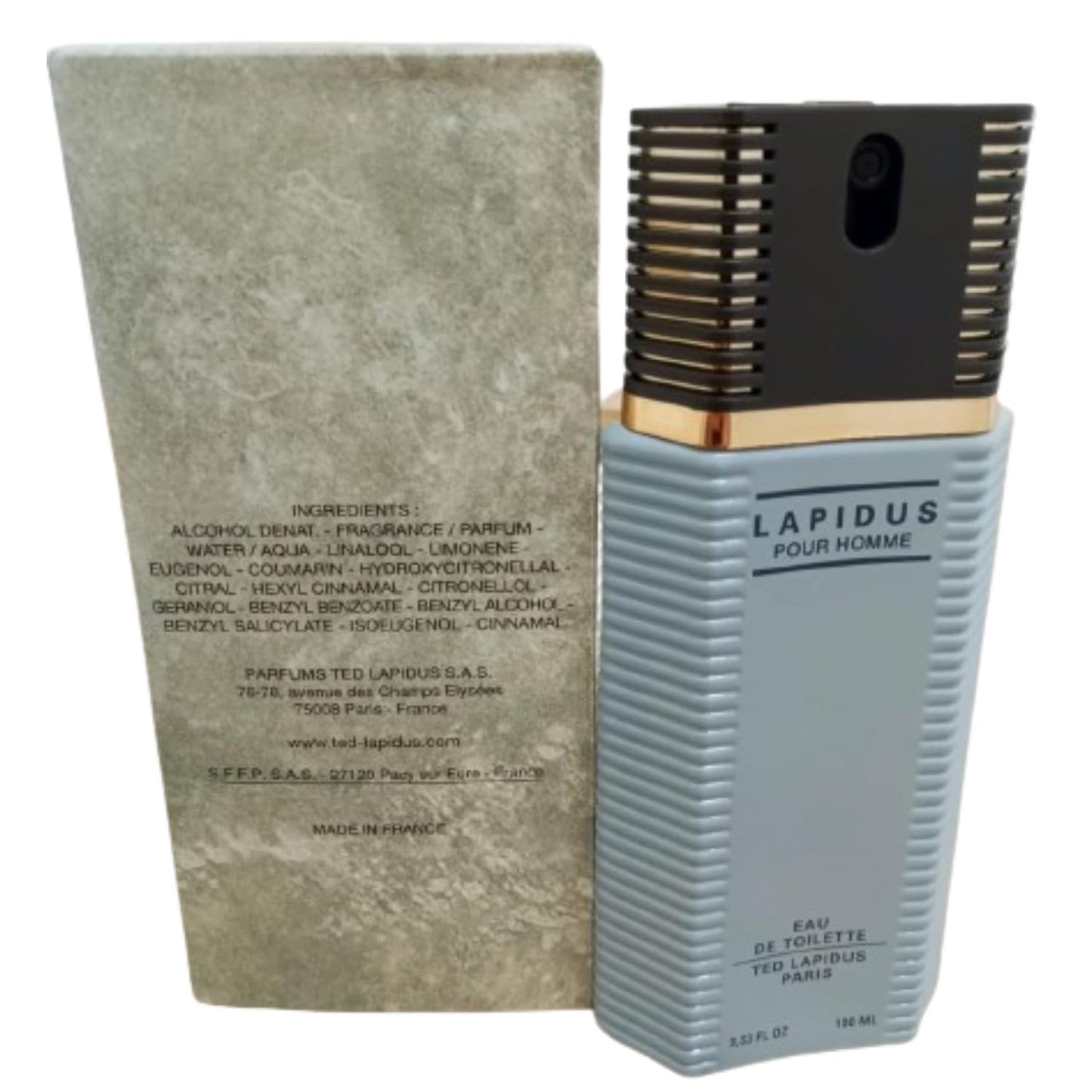 LAPIDUS by Ted Lapidus Eau De Toilette Spray 3.4 oz / 100 ml for Men