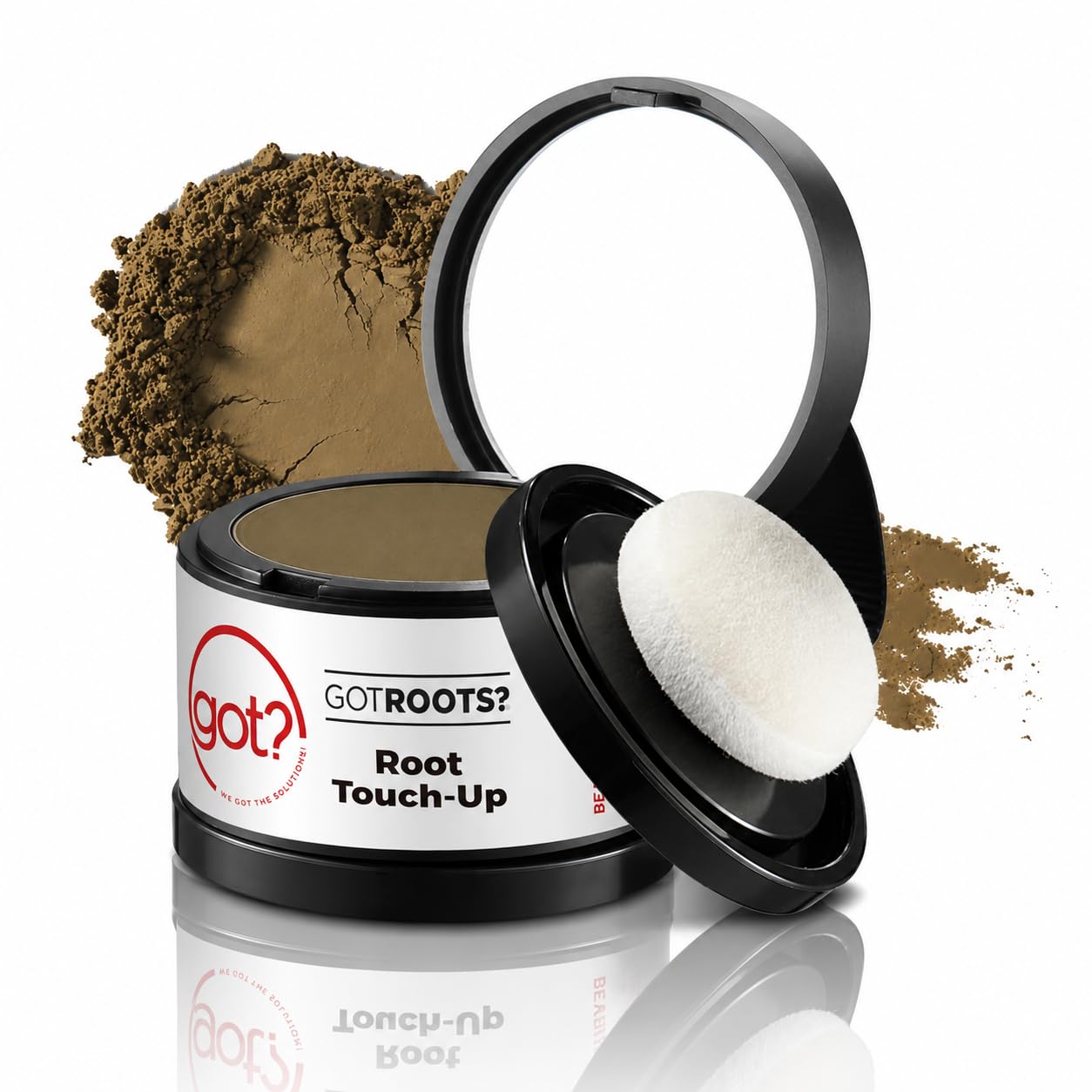 Natural Blonde Root Cover Up Powder - Instant Gray Root Touch Up & Hairline Powder for Natural Blonde Hair - Works on Thinning Spots & Eyebrows - 0.14