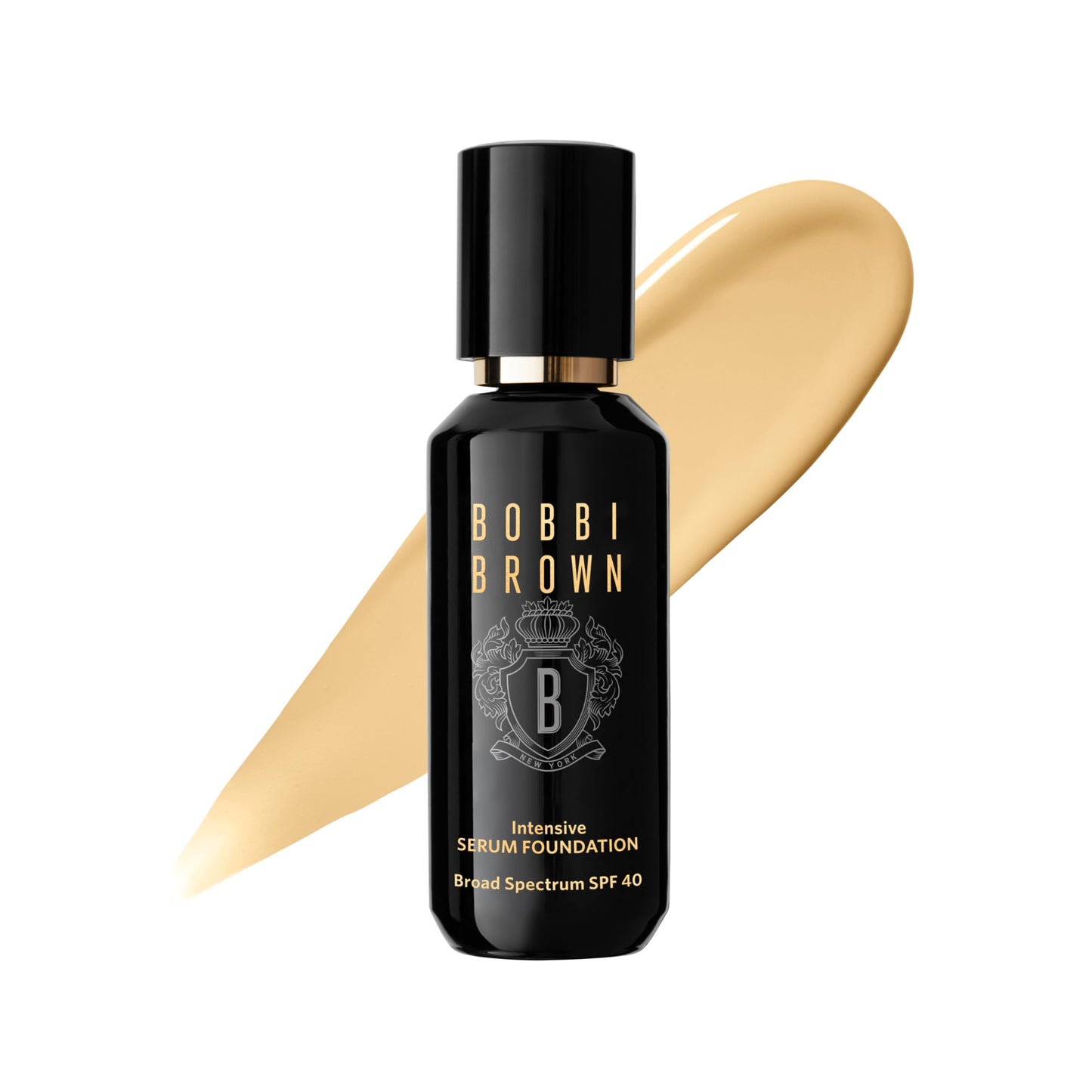 Bobbi Brown Intensive Serum Foundation SPF 40/30 | Radiance-Boosting, Skincare-Infused Serum Foundation for Seamless Coverage, 1 Fl Oz, Warm Beige N-046