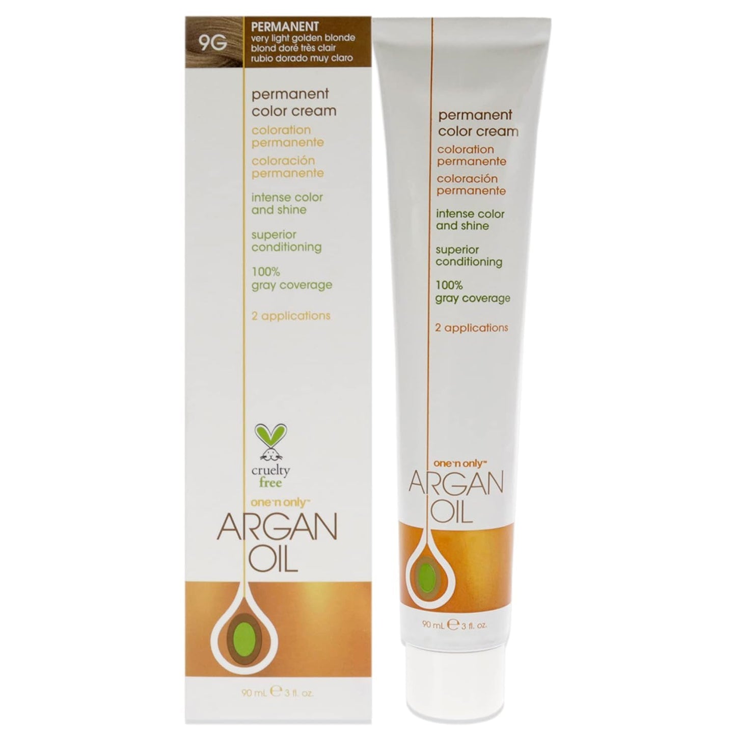 One N' Only Permanent Hair Color - Permanent Hair Dye Made with Argan Oil - Delivers Rich, Accurate Tones with Gray Coverage - Improves Moisture