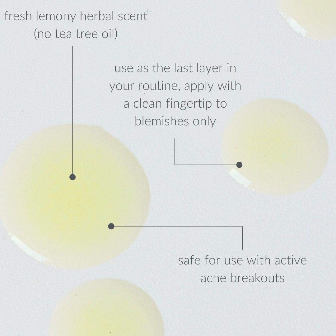 Osmia Skincare - Natural Spotless Blemish Facial Oil | Evening Primrose, Lavender, Cajeput, + Lemon Oils | Clarify, Cleanse | Clean Beauty