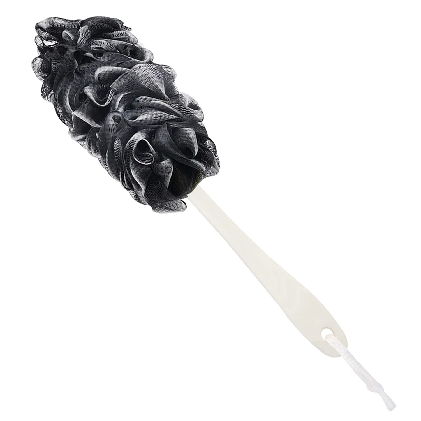 Arswin Back Scrubber for Shower,Loofah Long Handle Bath Body Brush,Soft Nylon Mesh Sponge for Shower,Loofah On a Stick for Men Women,Exfoliating Scrub