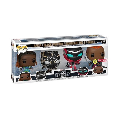 Funko POP! Marvel Black Panther: Wakanda Forever - 4 Pack