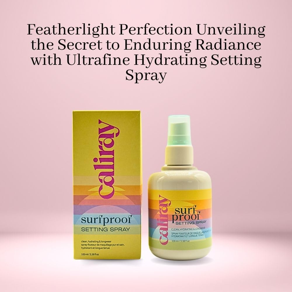 caliray Surfproof Hydrating Setting Spray with Niacinamide 3.4 oz / 100 mL