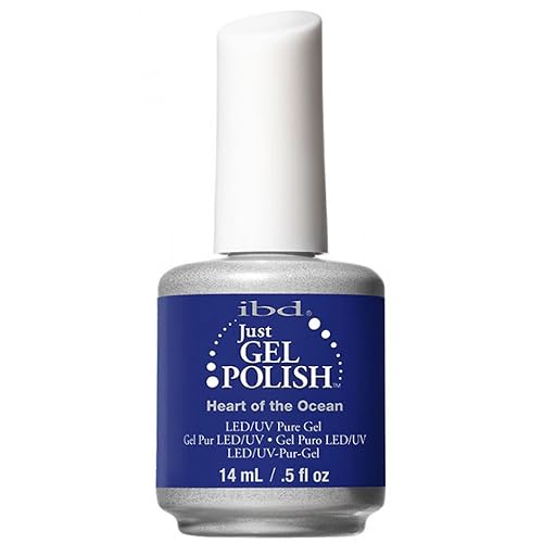 IBD Just Gel Nail Polish, Heart of The Ocean, 0.5 Fluid Ounce Beauty & Personal Care IBD