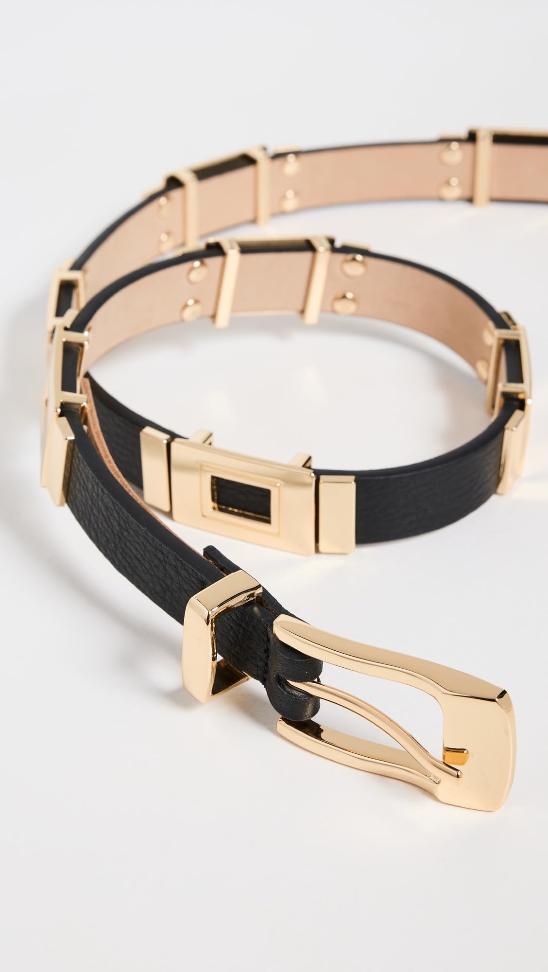 B-Low the Belt Women's Roma Belt, Black Gold, XL