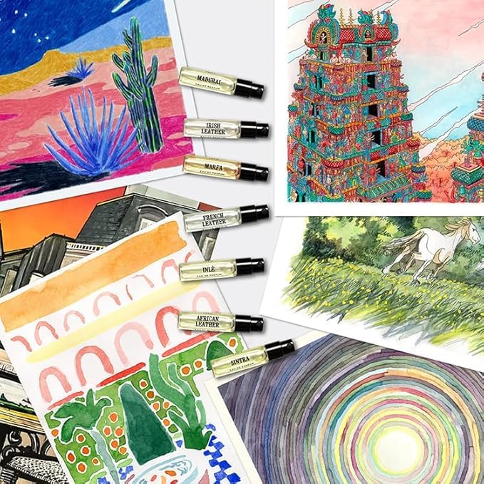 Memo Paris, Discovery Set, 1.5ml x 7 – A Journey Through Signature Scents Travel Notes