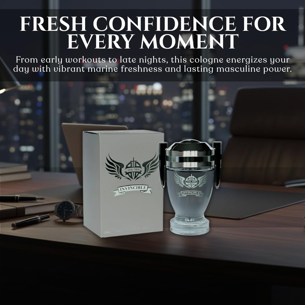 Sandora Fragrances Perfume for Men - INSPIRED by A WORLD RENOWNED MEN’S PERFUME - Grapefruit, Cool Ocean Breeze, Jasmine, Patchouli - Fresh, Aquatic