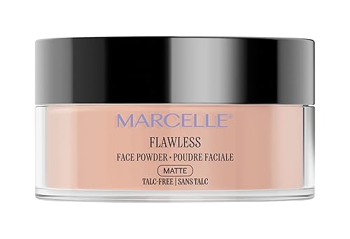Marcelle Loose Setting Face Powder, Medium Translucent, Talc-Free, Mattifying, Natural & Smooth Finish, Flawless Complexion, Long-Lasting