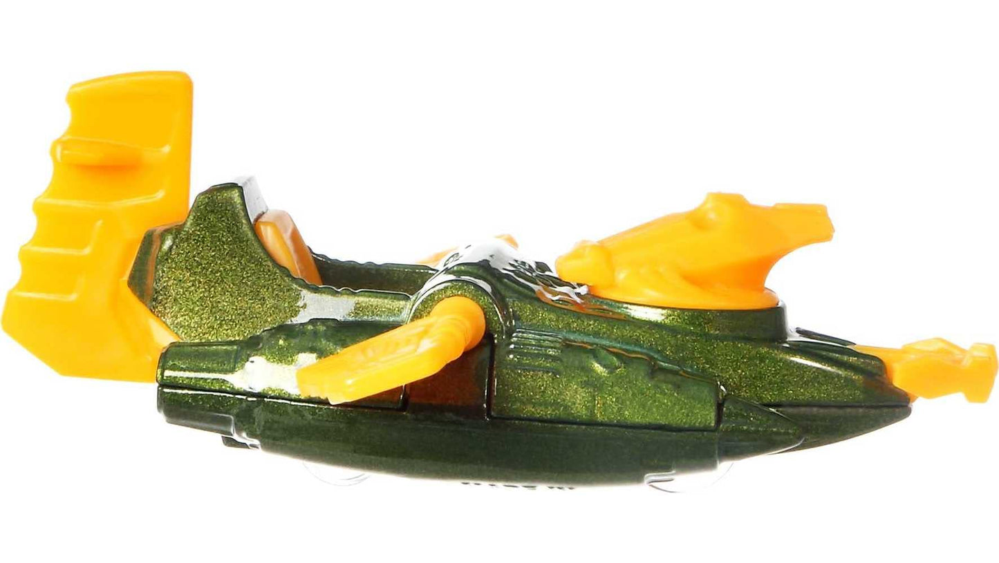 Hot Wheels Toy Car, Premium 1:64 Scale Die-Cast Masters of The Universe Wind Raider, Collectable Vehicle with Metal/Metal Chassis & Real Riders Tires