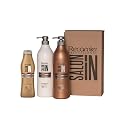 RECAMIER Salt Free Shampoo Repair and Ultra Hydrate Conditioner Hair Treatment Set Shampoo + Conditioner 33.8oz + Shampoo 10.1oz