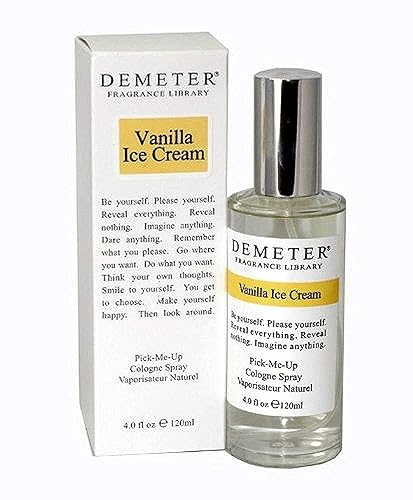 Demeter Vanilla Ice Cream For Women. Pick-me Up Cologne Spray 4.0 Oz