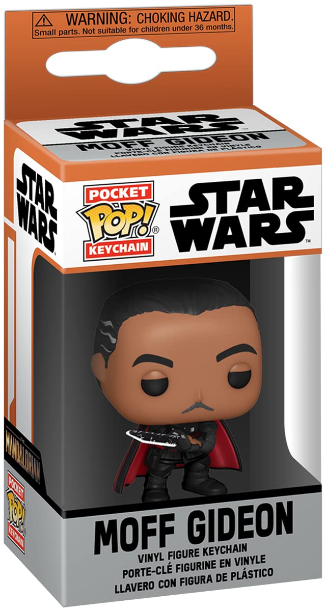 Funko POP Keychain: The Mandalorian - Moff Gideon, Multicolor, One Size