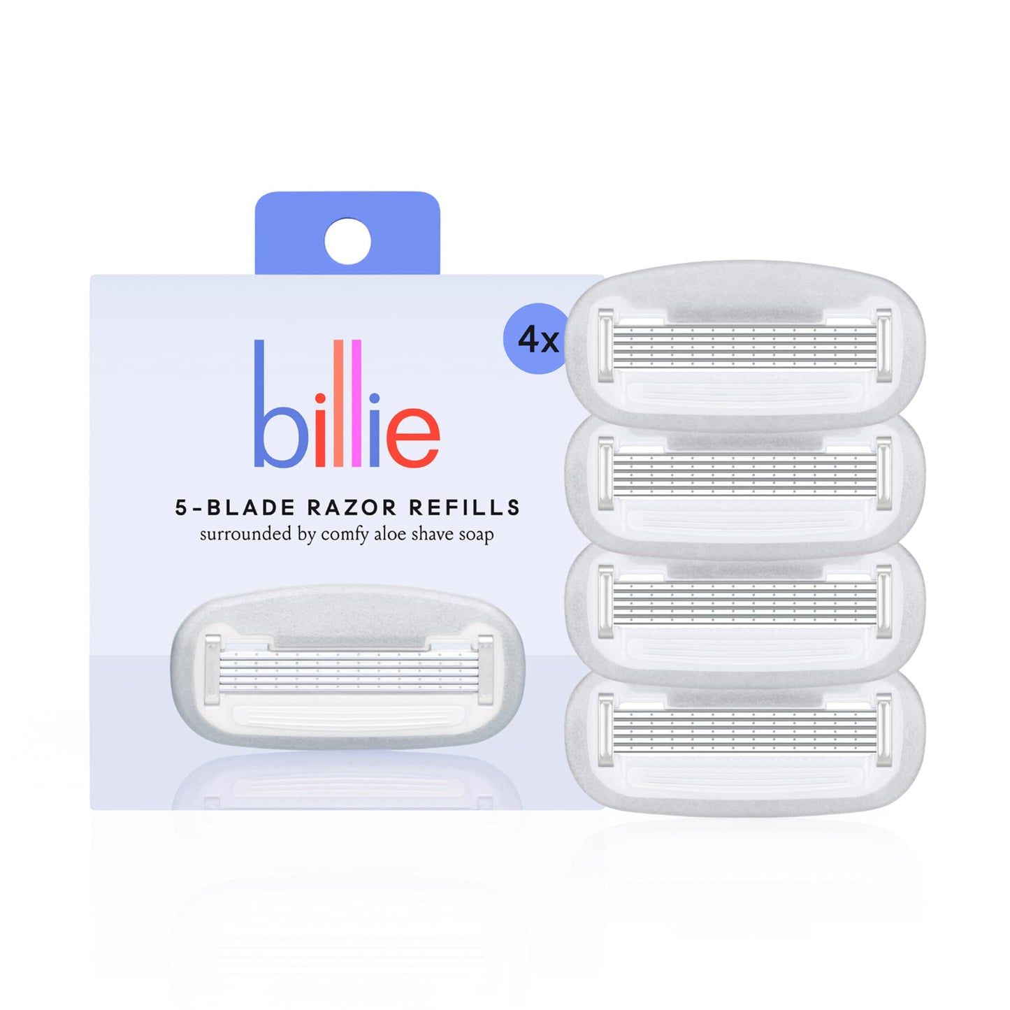 Billie Women’s Razor Refill Blades - 4 Count (Pack of 1) Beauty and Personal Care Billie