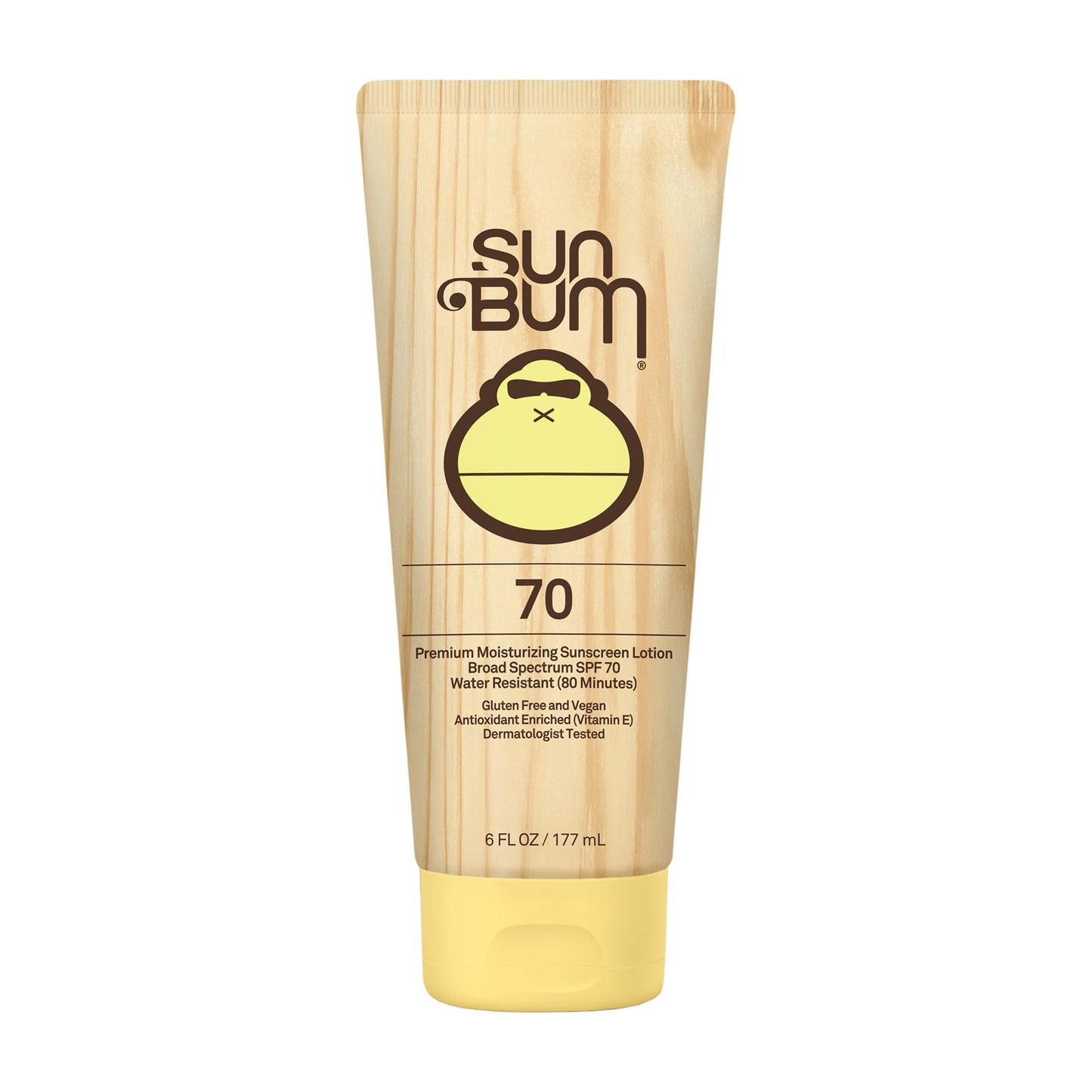 Sun Bum Original Moisturizing Sunscreen SPF 70 Lotion - Broad Spectrum UVA/UVB - Water Resistant & Non-Greasy Protection, Paraben Free, Gluten Free