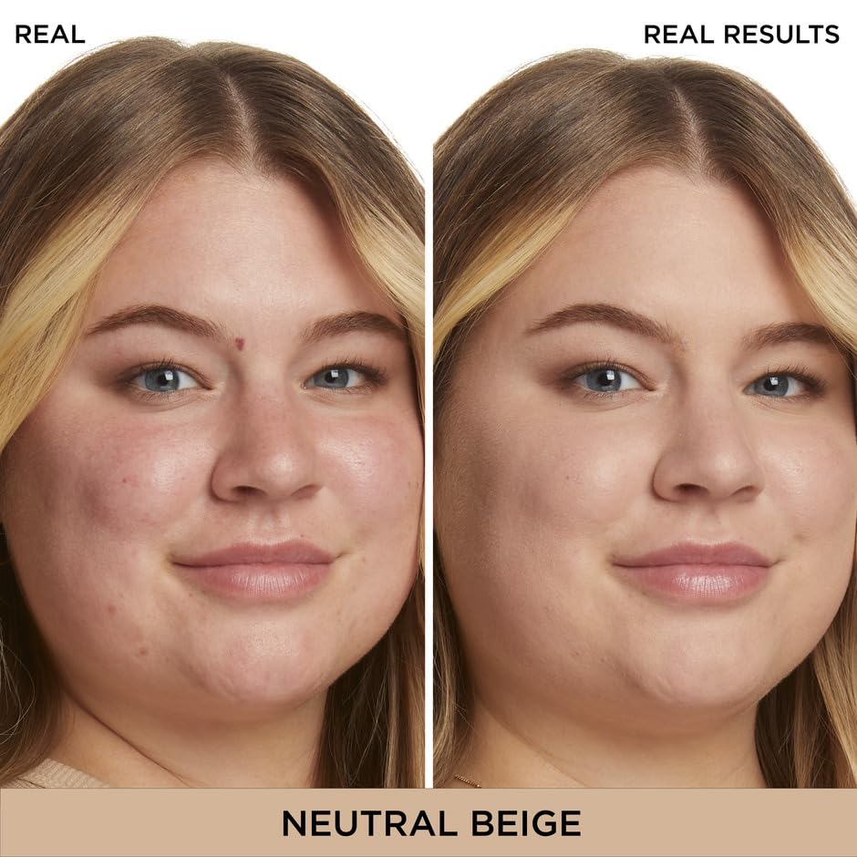 IT Cosmetics Bye Bye Redness Full Coverage Color Correcting Cream (Neutral Beige) - Redness Neutralizing Tinted Face Moisturizer, 12HR Hydration