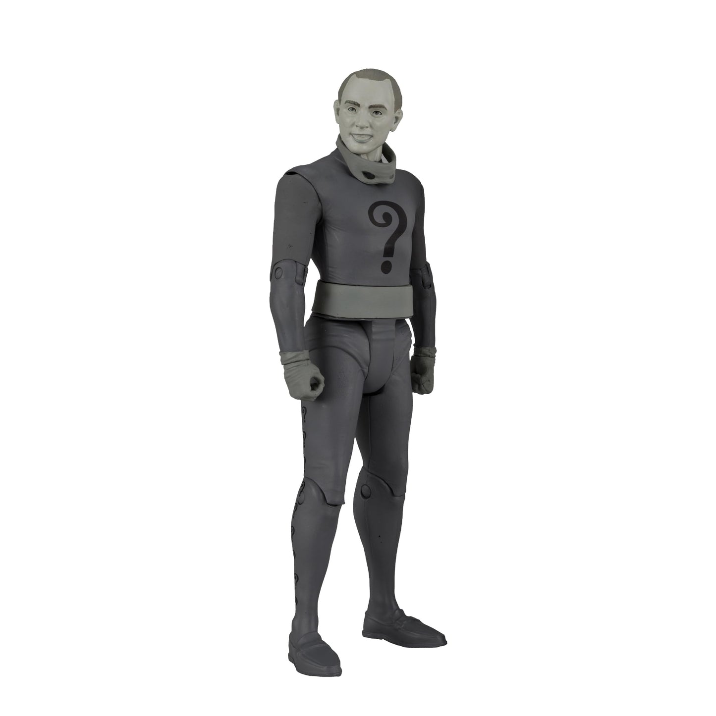 DC Retro Batman 1966 6 Inch Action Figure Wave 5 - The Riddler Black & White