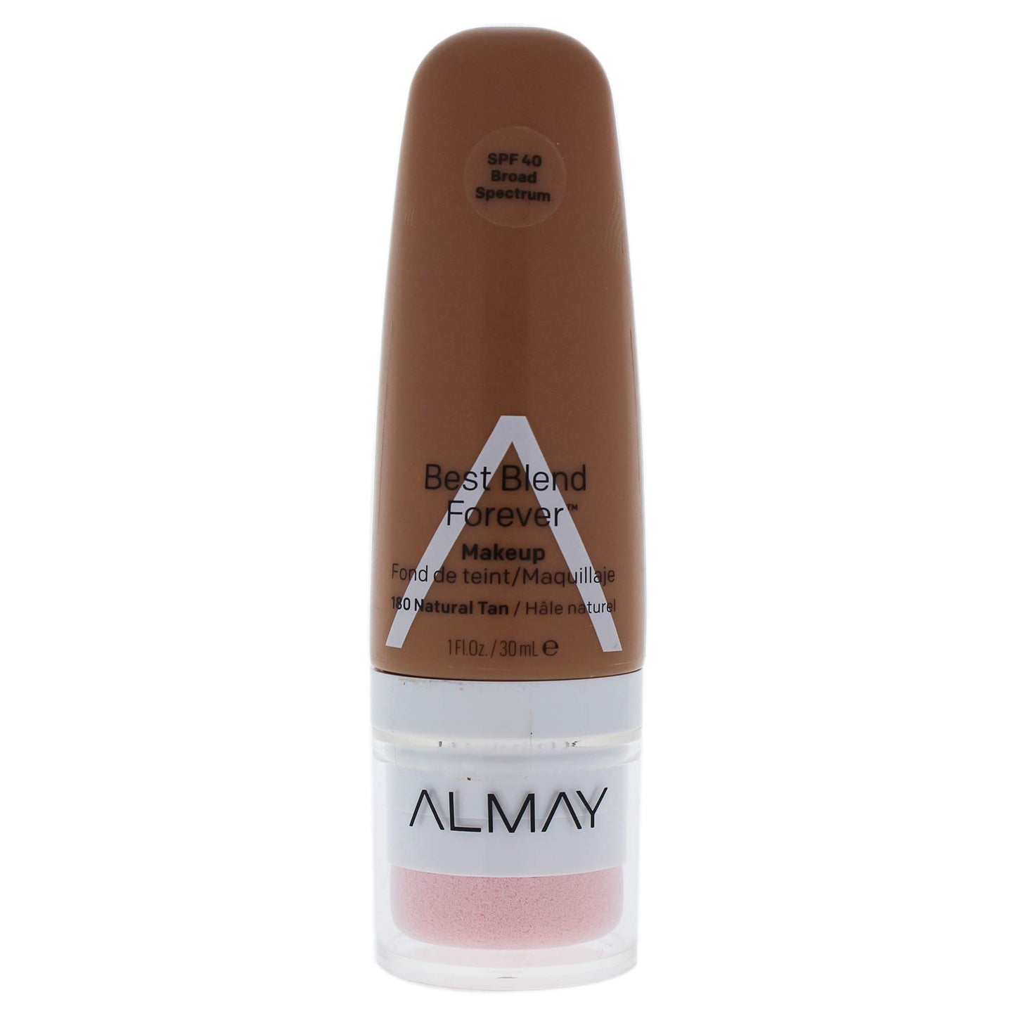 Almay Best Blend Forever Foundation, Natural Tan, 1 fl. oz., SPF 40 Broad Spectrum
