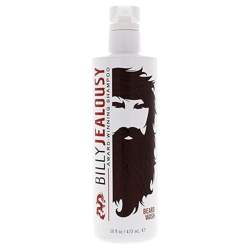 Billy Jealousy Beard Wash for Smooth, Manageable & Frizz-free Facial Hair, Beard Care Enriched with Hydrating Aloe & Strengthening & Conditioning