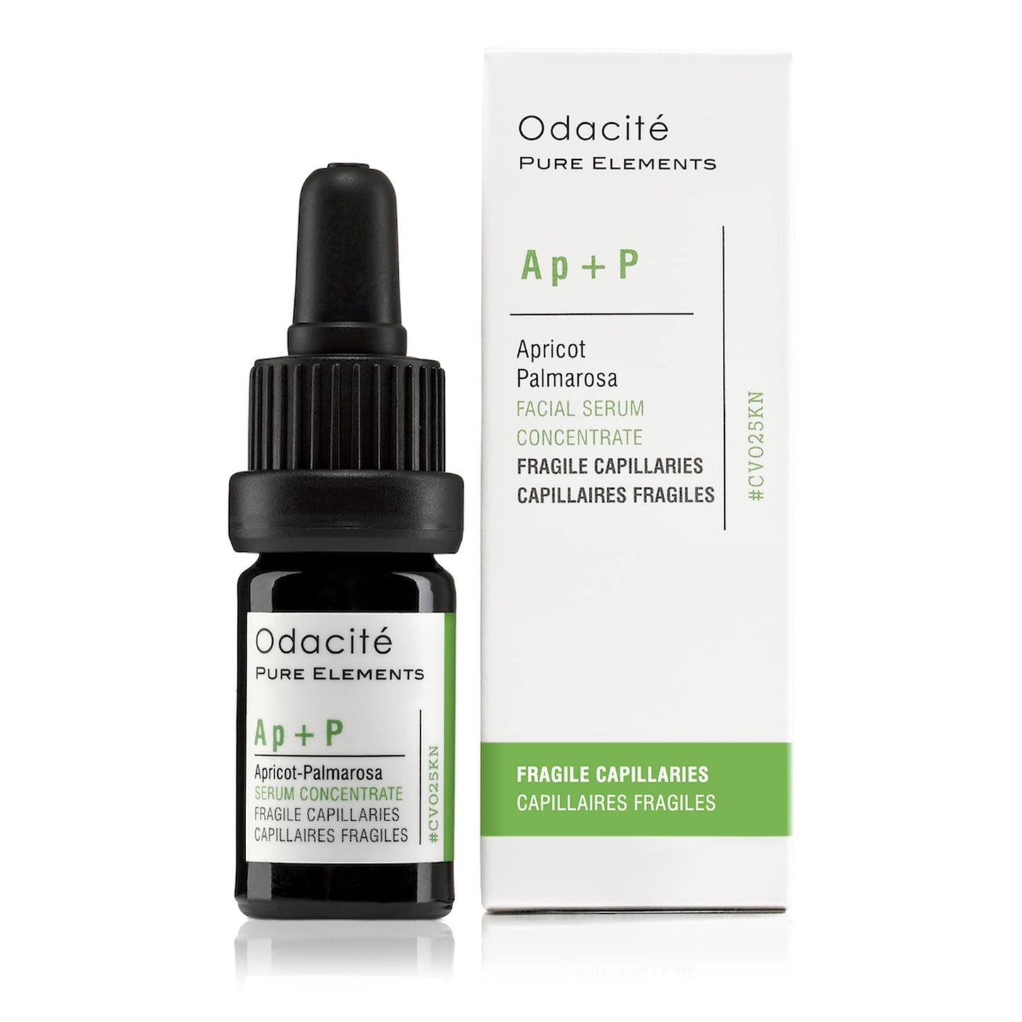 Odacité Anti Aging Serum Concentrate with Apricot and Palmarosa - For Fragile Capillaries - Ultra-Soothing Facial Serum for Fragile Skin, Redness
