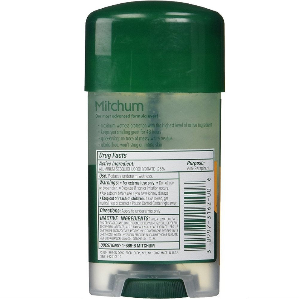 Mitchum Power Gel Anti-Perspirant Deodorant Sport 2.25 oz (Pack of 9) Beauty and Personal Care Mitchum