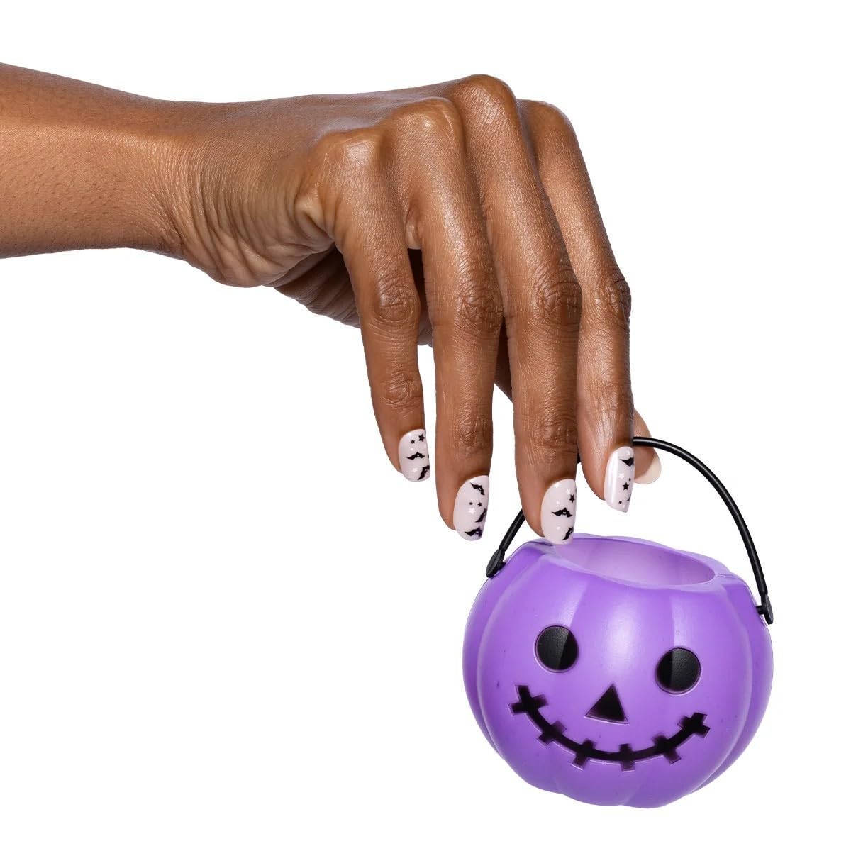 Olive & June Instant Mani Extra Short Squoval Press-On Nails, A Little Batty, 42 Pieces Beauty & Personal Care Olive & June