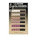 LA Colors, Glimmer Lip Gloss Gift Set, 6 Count