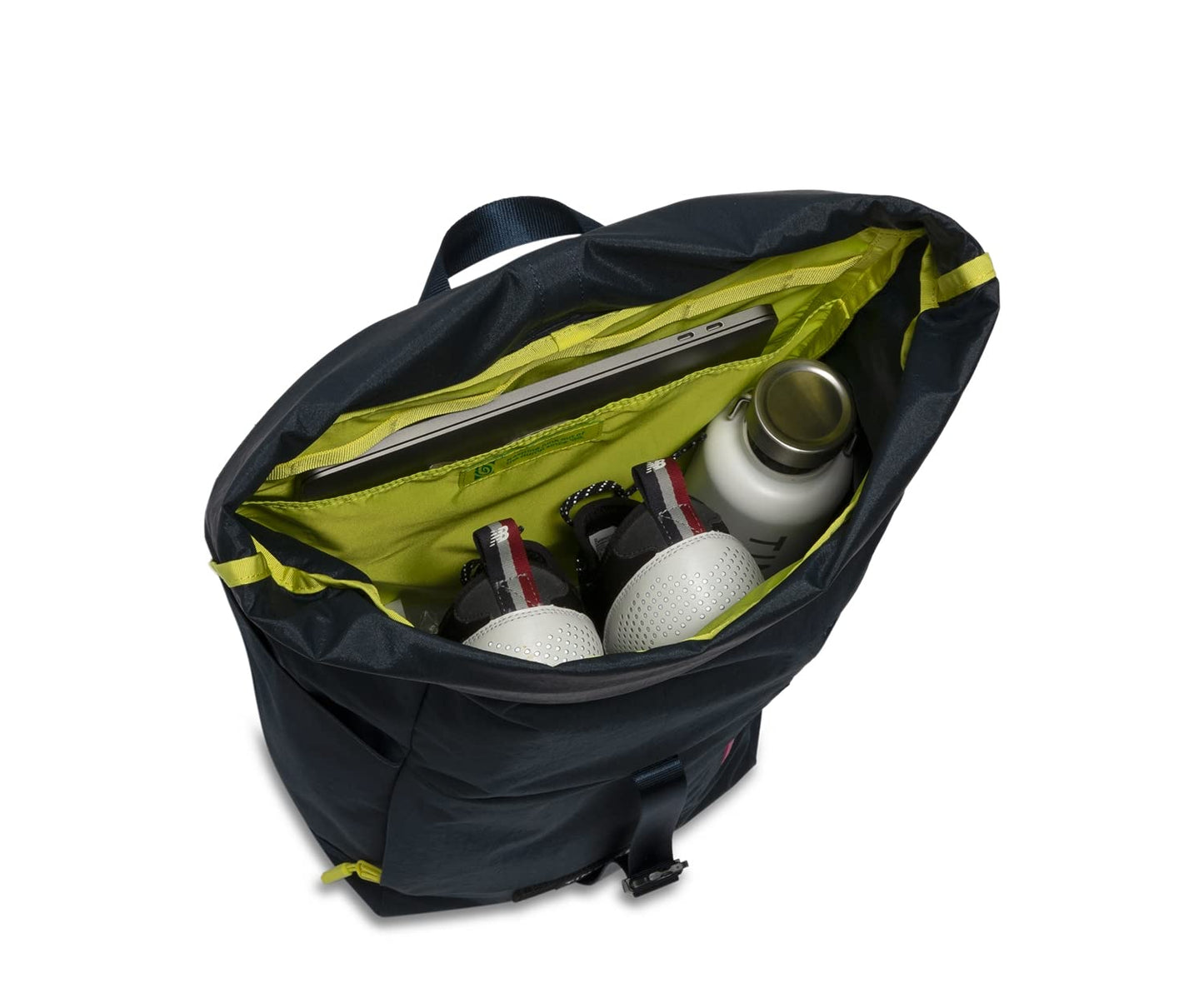 Timbuk2 Tuck Pack - Roll Top, Water-Resistant Laptop Backpack, Eco Nautical Pop
