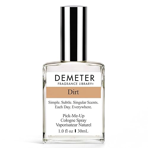 DEMETER Natural Perfume Spray Cologne for Women, Dirt, 1 oz