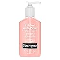 Neutrogena Oil-Free Acne Wash Facial Cleanser, Pink Grapefruit, 6 Ounce