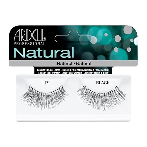 Ardell Fashion Lashes, 117 Black, 1 Pair (Pack of 3)