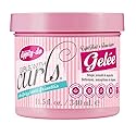Dippity Do Girls with Curls Light Hold Gelee, Shape, Smooth & Separate Curls, Formulated with Aloe, Vitamin E & Wheat Protein, Frizz-Free, Never