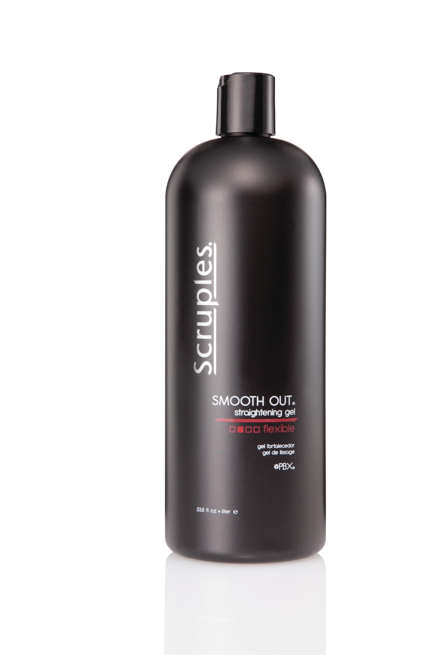 Scruples Smooth Out Hair Straightening Gel - 33.8 Fl Oz - Shine Enhancing & Smoothing Frizz Control Styling Solution for Women and Men with All Hair